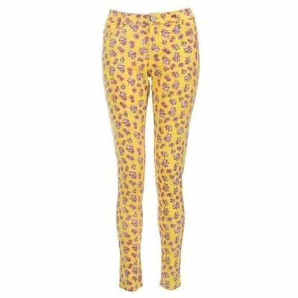NWT IRON FIST SCARY PRAIRIE YELLOW DENIM JEANS - Picture 6 of 7